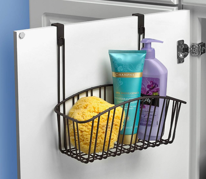Arched-Style Cabinet Storage Basket, Heavy-Duty Wire Hanging Basket