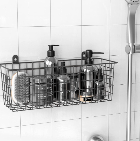 Extra-Large Wire Hanging Basket, Wall-Mounted Storage - Image 2
