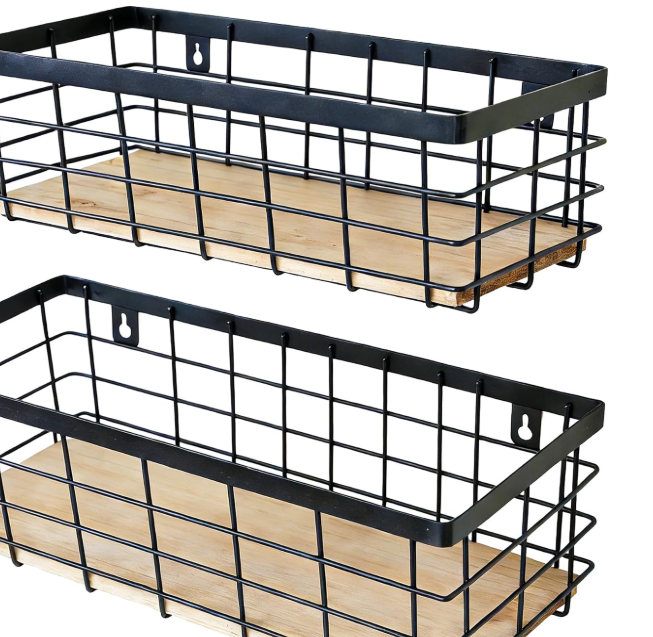 Wire Basket For Kitchen Cabinet Storage; Suitable For Pantries And Bathrooms - Image 2