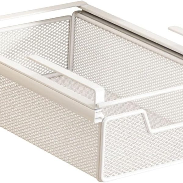 Under-Shelf Storage Basket; Multifunctional Slide-Out Hanging Basket